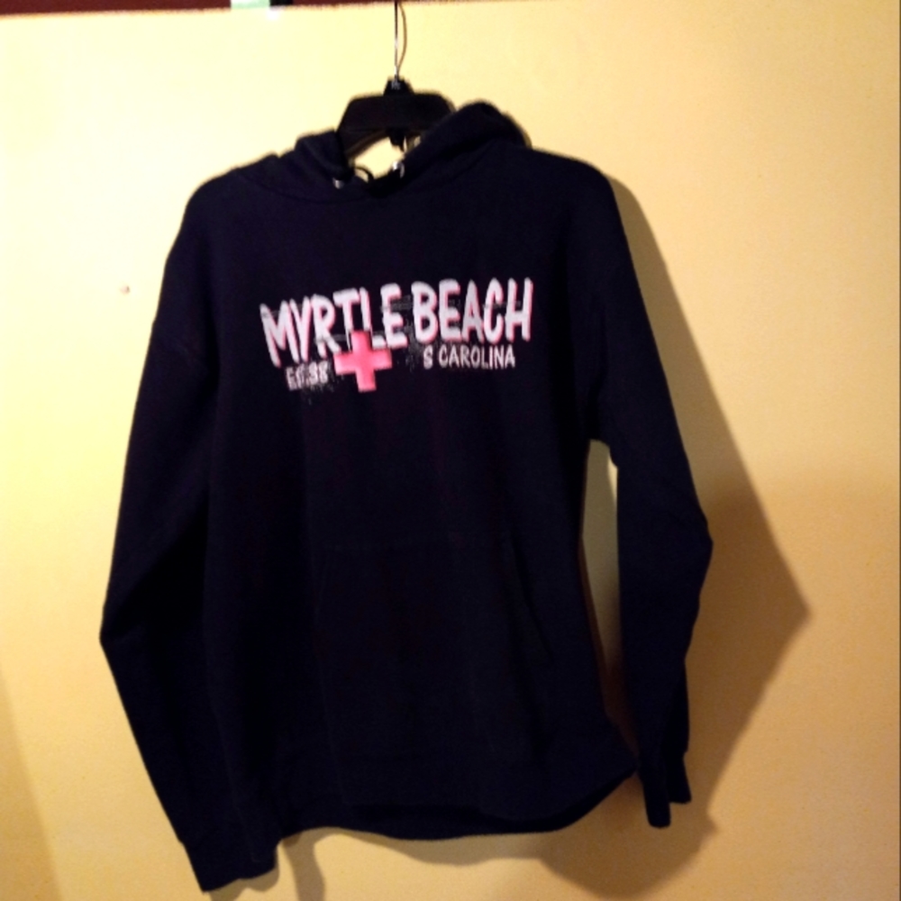 Women's Haines Myrtle Beach Pullover Hoodie.